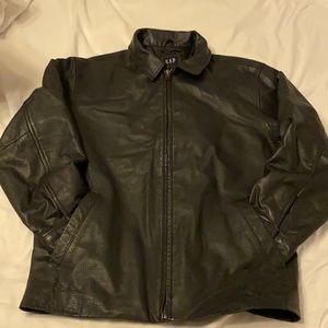Boy shell leather Gap coat size 12 xl